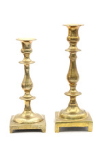 2x Antike Kerzenhalter