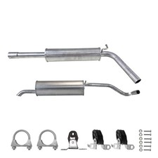 Komplette Auspuffanlage ab Kat