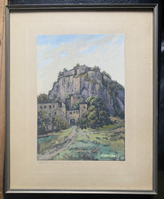 ::AQUARELL UM 1930 OTTO WOLF