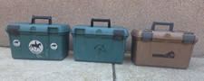 Putzboxen für Pferde – 3 Stück (2x Grün, 1x Braun) – zusammen 50 €, einzeln 15 €