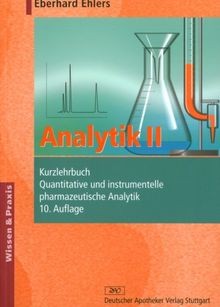 Analytik kurzlehrbuch - analytik, ii.