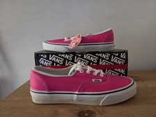 Vans Pink Neon Leder