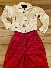 Spyder Damen Jacke Hose Ski Skianzug Schneeanzug  Edel 36 / 38 Wie Neu