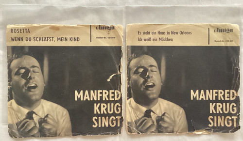 Singles manfred krug ich - 2,