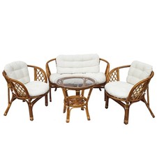 10-tlg Gartensitzgruppe Echtes