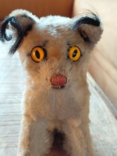 Steiff Luchs "Luxy" Nr. 3317.00, 1963, Knopf im Ohr, klein und sehr selten, top