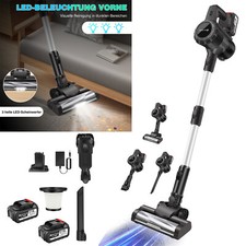 6 In 1 Staubsauger Handstaubsauger Beutellos 30000pa Tierhaare Teppich 6000W NEU