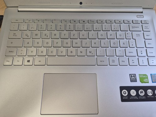 Notebook akoya p6645 silber - notebook,