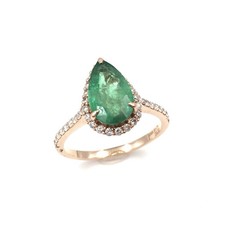 14kt rose gold ring igi - 14kt,