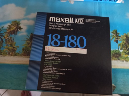 Maxell 180 spule - ud,