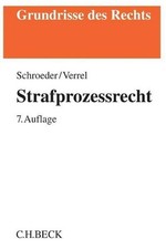 Strafprozessrecht (Grundrisse