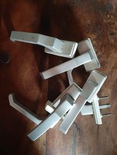 1 von 6 Schüco Getriebegriff für Kunststofffenster silber