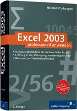 Excel 2003 professionell