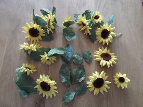 Sonnenblumen blumenranke - sonnenblumen,
