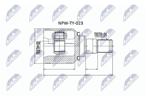 Nty npw 023 gelenksatz - nty,