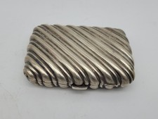 Sterling Silber Tabatiere Etui