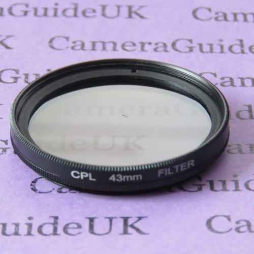 Cpl 43mm polfilter - cpl,
