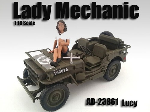 Mechanikerin lucy modell - mechanikerin, (modell