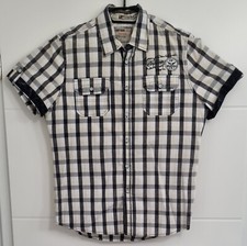Camp David Kurzarmhemd, kariert, Gr. M, Regular Fit  *Top-Zustand*