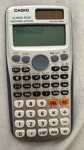 Casio 991de plus - fx-991de,