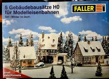 Faller 190499 H0 Winter-Set bekannt Als "Winter im Dorf" Spur H0 in OVP - NEU