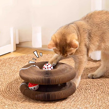 Katzen Kratzbrett Faltbar 3in1