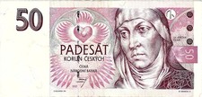 Tschechien Banknote Schein 50