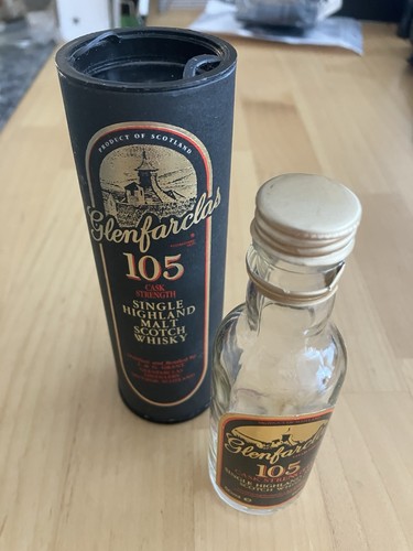 Leere flasche glenfarclas 105 - flasche,