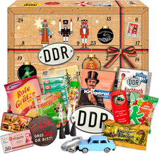 DDR Adventskalender 2025 – 24 Ost Spezialitäten, Weihnachten, Nostalgie
