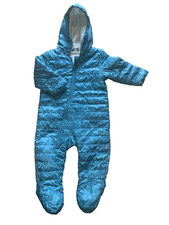 Primark Overall Einteiler fleecegefüttert Gr. 80 Dinosaurier türkis