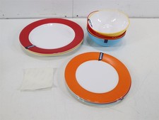 Gimex Colour Line Geschirrset, 11-teilig, Rainbow Campinggeschirr