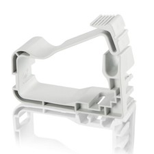 F-Tronic 10 Stück Sammelhalter Kabelhalterung Kabelklammer für bis zu 15 Kabel