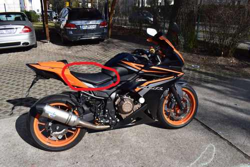Honda cbr 500 sitzbank - 500, sitz