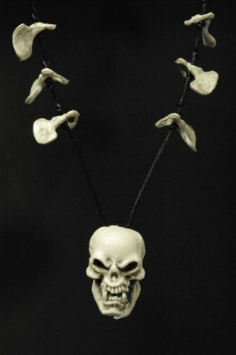 Kette mit totenkopf - kette,