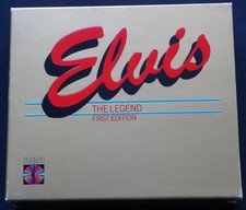 ELVIS   "THE LEGEND - FIRST EDITION"   RCA Records 3 CD in Pappschuber lim.  RAR