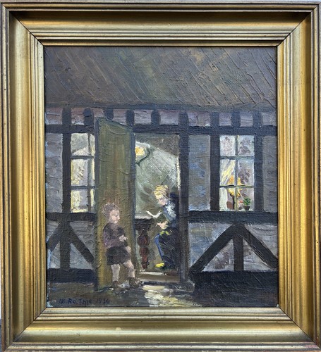 Altes fachwerkhaus mann - altes,