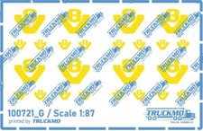 TRUCKMO Decals Scania V8 Logo