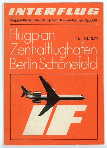 Ddr flugplan interflug - flugplan,