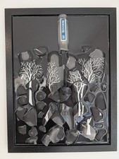 Zerbrochene Flasche - Belvedere Bilderrahmen mit Flaschenscherben – Bardeko