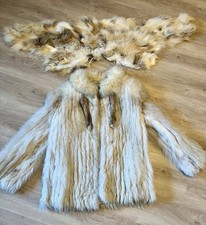 BLAUFUCHS ECHTPELZJACKE/MANTEL