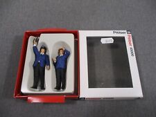 Preiser Spur G 45000 Figuren Set 2-teilig Aufsichtsbeamter Schaffner in OVP