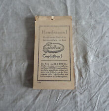 alter Blanko Rechnungsblock  Kassenscheine   EDEKA  -  um 1940