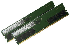 32GB 2x Samsung 16GB DDR5 4800Mhz Ram PC5-4800B für Asus B650M-A / B650M-A-CSM
