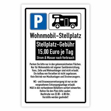 "Wohnmobilstellplatz