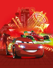 Fleecedecke Disney Cars Neon