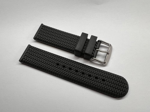 Uhrenarmband schwarz - mm,