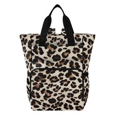 ISAOA Gelber Leoparden-Tier-Geparden-Muster, Wickeltasche, Rucksack für Damen...