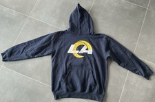 LA RAMS Hoodie, Size L, Dunkelblau Mit Logo Print, Gebr. Sehr Guter Zustand 