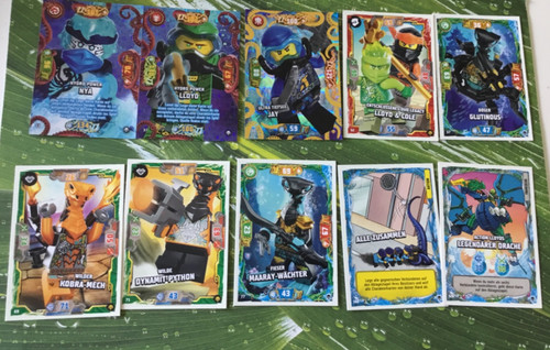 Karten lego ninjago trading - 30,