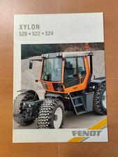 Fendt Xylon 520 522 524 Prospekt traktor tractor brochure 51